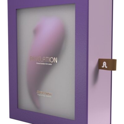 Ergonomic pink clitoral suction stimulator in soft silicone by Adrien Lastic