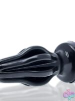 Airhole Finned Plug – Black Large - Image 2