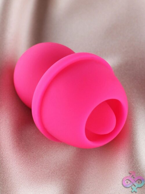 Albert Mushroom Shaped Tongue Vibrator Pink - Image 2