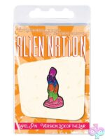 Lick of the Lair multi-color soft enamel lapel pin by Icon Brands