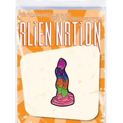Lick of the Lair multi-color soft enamel lapel pin by Icon Brands