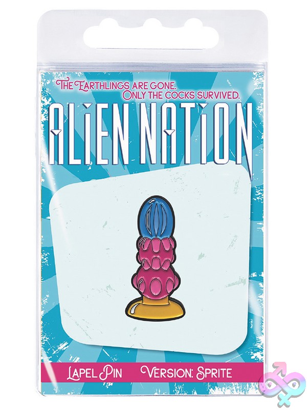 Discreet-Toys-Alien-Nation-Sprite-Enamel-Pin-Nu-Ic6000 Alien Nation Sprite Soft Enamel Lapel Pin In Pink And Multicolor By Icon Brands