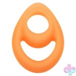 Alpha Glow-in-the-Dark Liquid Silicone Teardrop Ring - Orange - Image 7