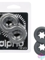 Alpha Liquid Silicone Beaded Crazy-8 Ring - Image 2