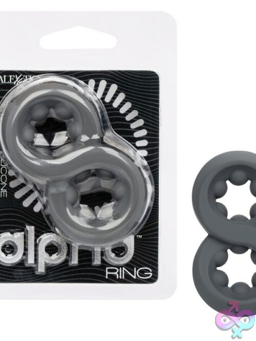 Alpha Liquid Silicone Beaded Crazy-8 Ring - Image 2