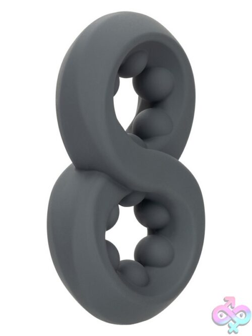 Alpha Liquid Silicone Beaded Crazy-8 Ring - Image 3