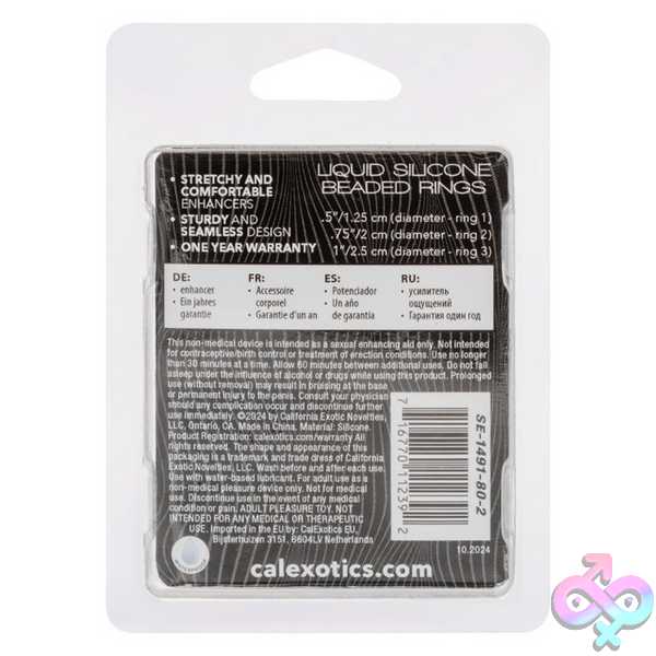 Discreet-Toys-Alpha-Liquid-Silicone-Beaded-Rings-Se1491802 Alpha Liquid Silicone Beaded Rings - Image 1