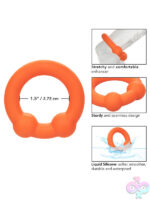 Alpha Liquid Silicone Dual Ball Ring for Couples