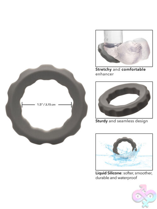 Alpha Liquid Silicone Erect Ring for Couples
