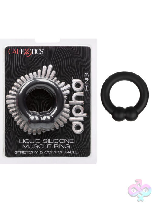 Black Alpha Silicone Exercise Loop - Image 8