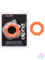 Alpha Liquid Silicone Sexagon Ring for Couples