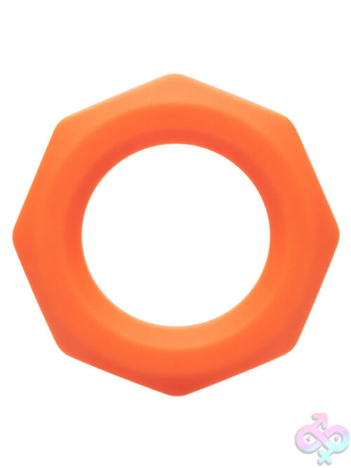 Alpha Liquid Silicone Sexagon Ring for Couples