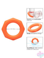 Alpha Liquid Silicone Sexagon Ring for Couples