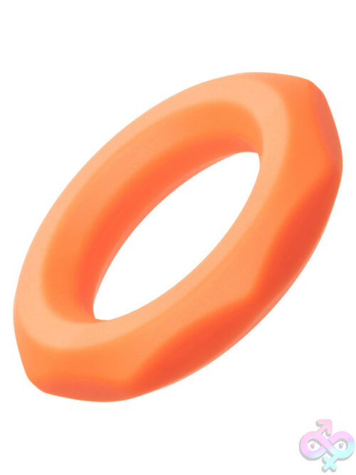Alpha Liquid Silicone Sexagon Ring for Couples