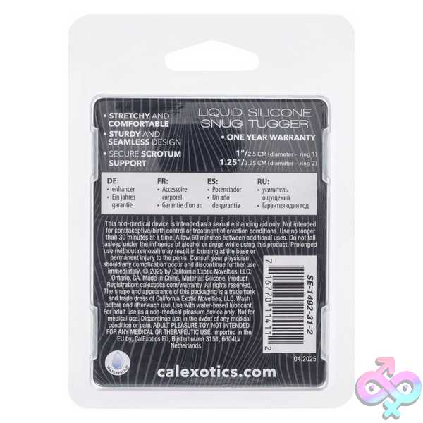 Discreet-Toys-Alpha-Liquid-Silicone-Snug-Tugger-Black-Se1492312 Alpha Liquid Silicone Snug Tugger - Black - Image 1