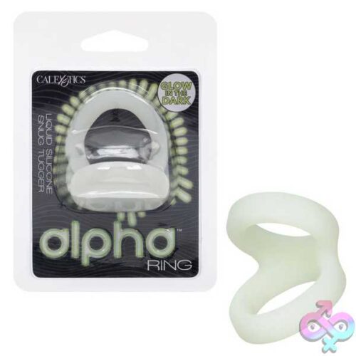 Alpha Liquid Silicone Snug Tugger - Glow-In-The-Dark - Image 2