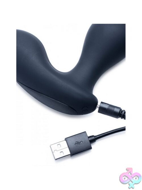 Alpha-Pro 7X P-Gyro Prostate Stimulator With Rotating Shaft - Black - Image 3