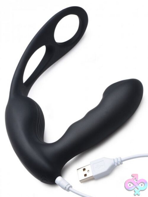 Alpha-Pro 7X P-Strap Milking &Amp; Vibrating Prostate Stimulator – Black - Image 2
