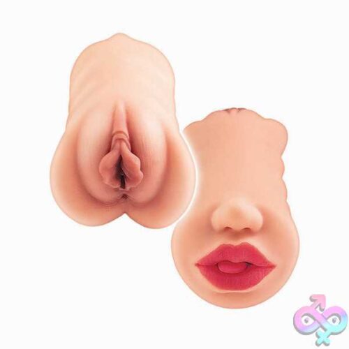 Always Horny Masturbator Double Sided Stroker - Beige - Image 4
