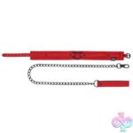 Amor Collar and Leash - Red - Image 2