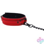 Amor Collar and Leash - Red