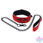 Amor Collar and Leash - Red - Image 3