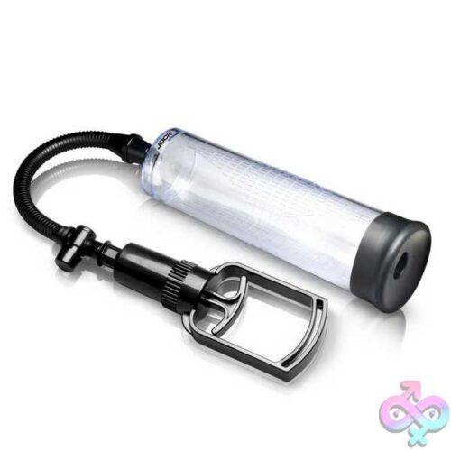 Amp Up Penis Pump With Pull Rod - Clear - Image 2