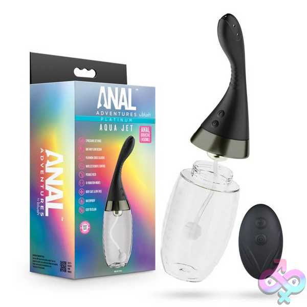 Discreet-Toys-Anal-Adventures-Platinum-Aqua-Jet-Black-Bl-15095 Anal Adventures Platinum - Aqua Jet - Black - Image 1
