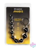 Anubis Pimpo beginner anal beads in black by Camtoyz