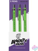 Fidget Anxiety Pens 3pk by Wood Rocket in purple