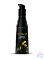 Flavored water based lubricant Aqua Mango 4 fl oz by Wicked Sensual Care — mango flavored lube