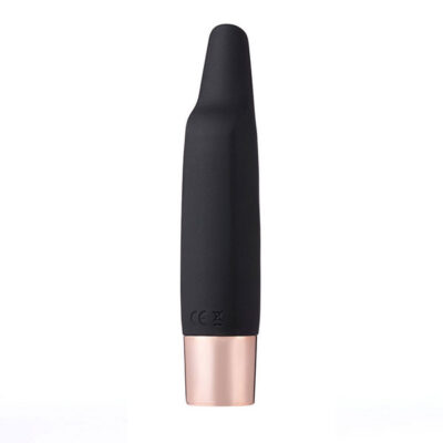 Aspen 15 Function Rechargeable Wireless Flickering Tip Vibrator Black By Maia Toys