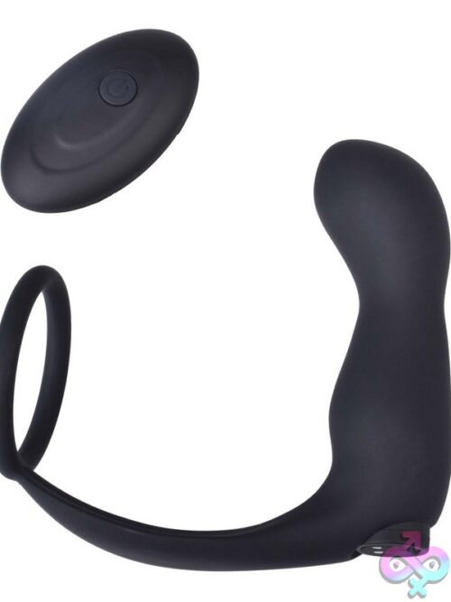 Ass-Sation Remote Contoured Anal Plug Black - Image 2