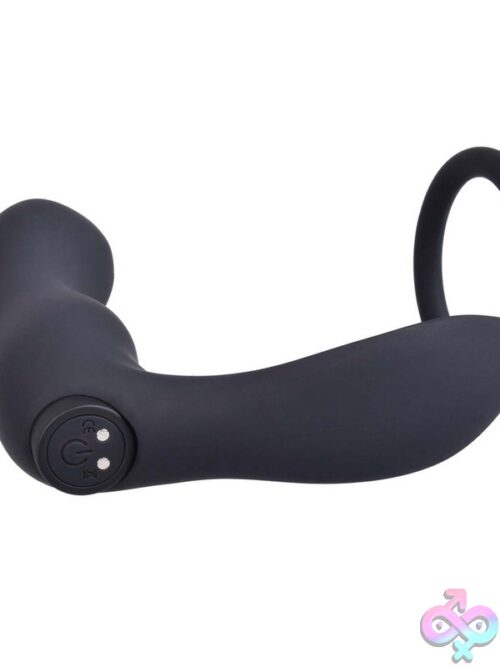 Ass-Sation Remote Contoured Anal Plug Black - Image 3