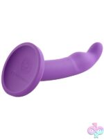 Astil 8" Suction Cup Dildo in Purple - Image 2