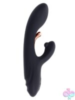 Aureus Dual Stimulation Rabbit Vibrator in Black - Image 2