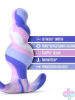 Avant Twilight Silicone Anal Plug – Twilight Blue - Image 2