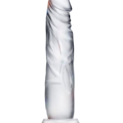 B Yours Diamond Crystal clear realistic dildo by Blush with suction cup base