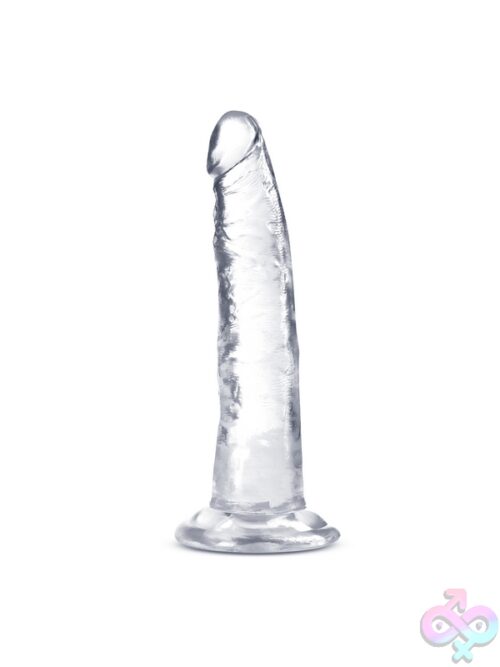 Clear Realistic Dildo B Yours Plus Lust N Thrust Desire By Blush With Suction Cup Base