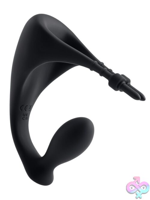 Back It Up Remote Vibrating Plug &Amp; Ring Combo – Black - Image 2