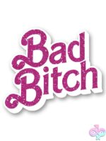 Bad Bitch Enamel Lapel Pin – Purple - Image 2