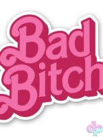 Bad Bitch Vinyl Sticker – Pink - Image 2