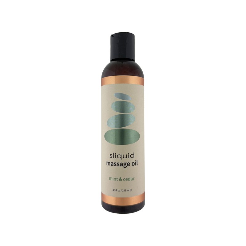 Discreet-Toys-Balance-Massage-Mint-And-Cedar-8-5Oz-Sliq078 Balance Massage - Mint And Cedar - 8.5Oz - Image 1
