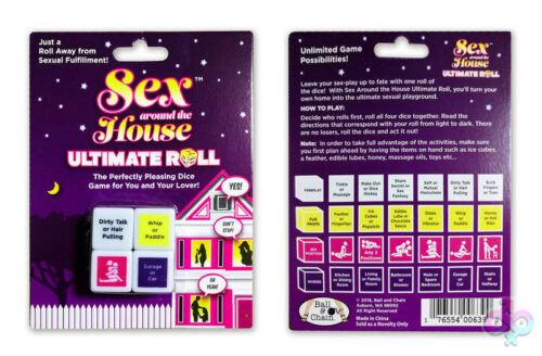 Ball & Chain Sex Toys - Sex Around the House Ultimate Roll - Dice Game