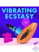 10x Vibrating Mini Silicone Wand - Blue - Image 8