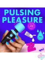10x Vibrating Mini Silicone Wand - Blue - Image 9