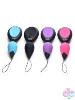 Bang - 10x Silicone Vibrating Egg - Blue - Image 5
