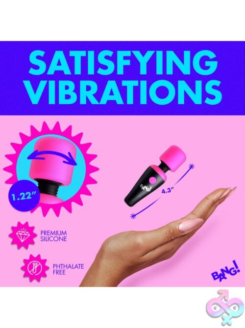 Bang - 10X Vibrating Mini Silicone Wand - Image 11