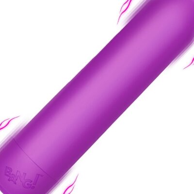 Waterproof Rechargeable Purple Bullet — Bang! Bullet Vibrator by XR Brands
