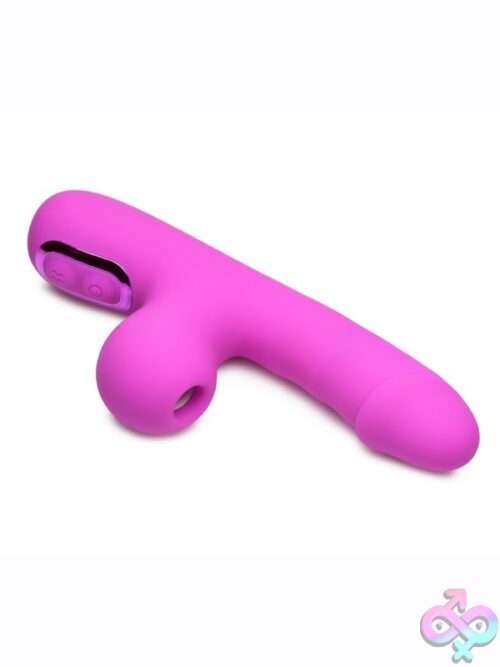 Bang! Mini Suction Rabbit Vibrator – Purple - Image 3